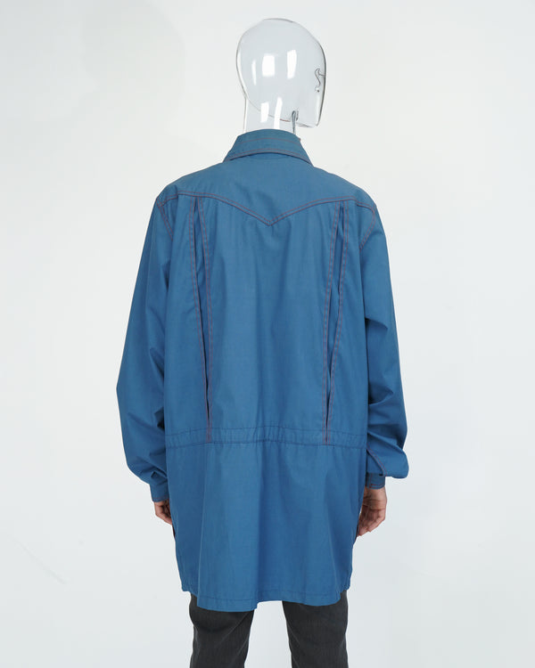 80's "EDDIE BAUER" -Poly/Cotton Coat-