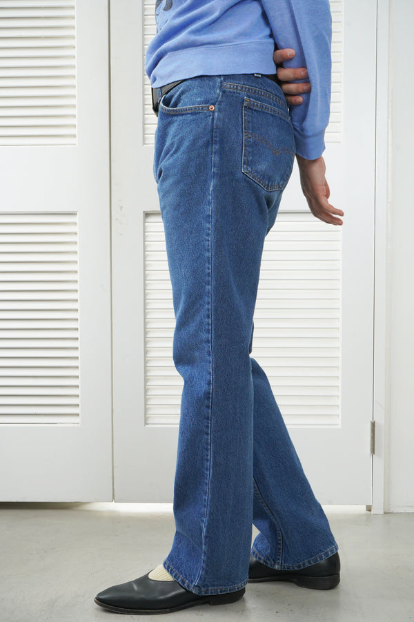 80's "Levi's" -"517" Flare Denim Pants-