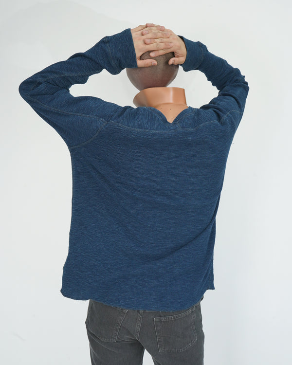 "RRL" -C/N Cotton Knit Sweater-
