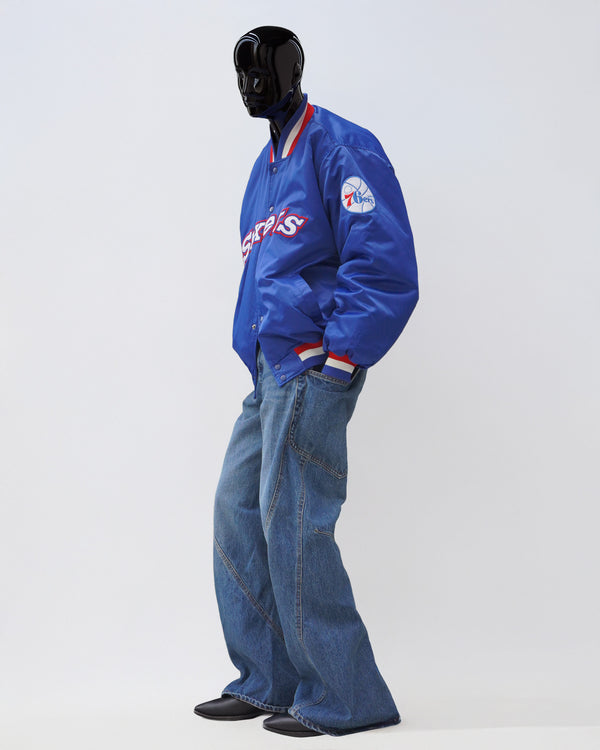 KHOKI -New 3D cutting denim pants-