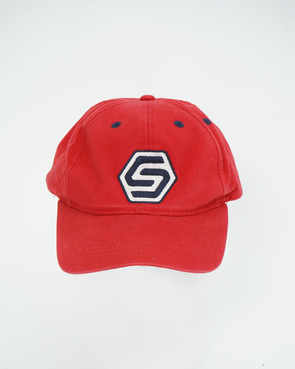 "STUSSY" -Logo Embroidery Cap-
