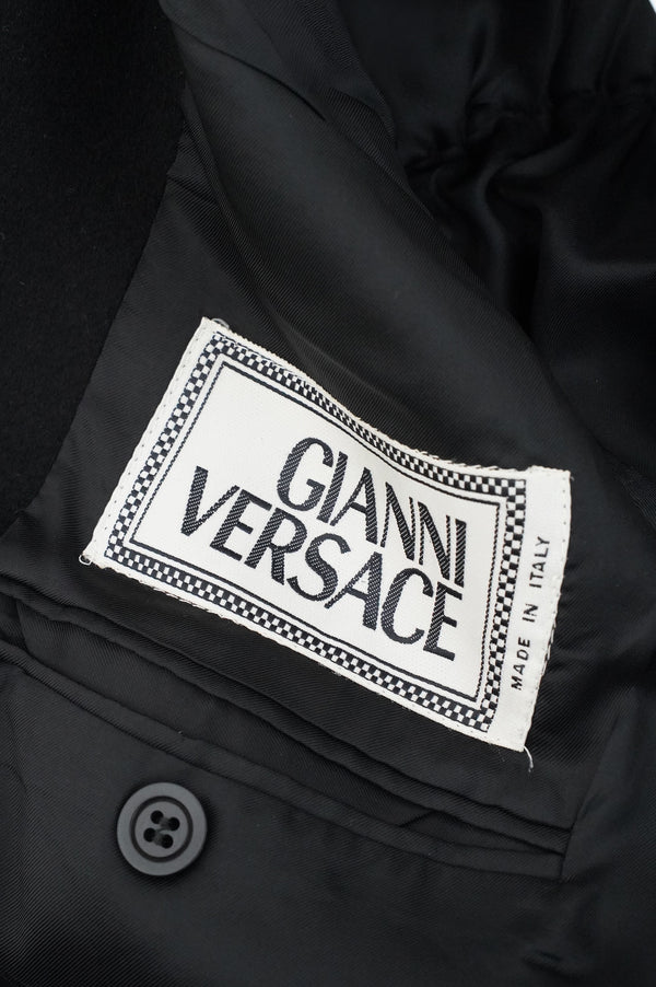 80's "GIANNI VERSACE" -3B Wool Jacket-