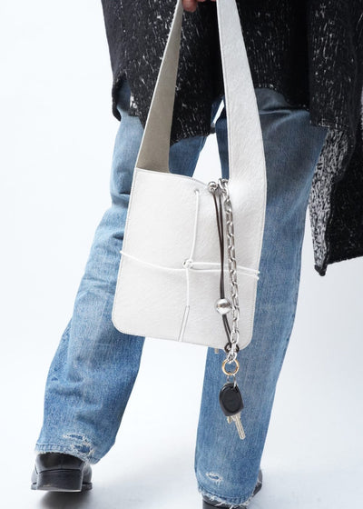 -PUB BAG + leather string-