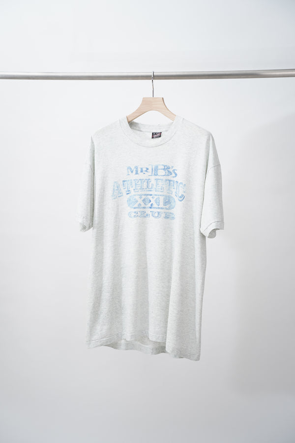 90's "Fruit of The Loom" -"Mr. B's Athletic Club" S/S Tee-