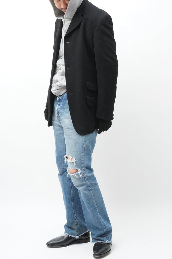 80's "GIANNI VERSACE" -3B Wool Jacket-