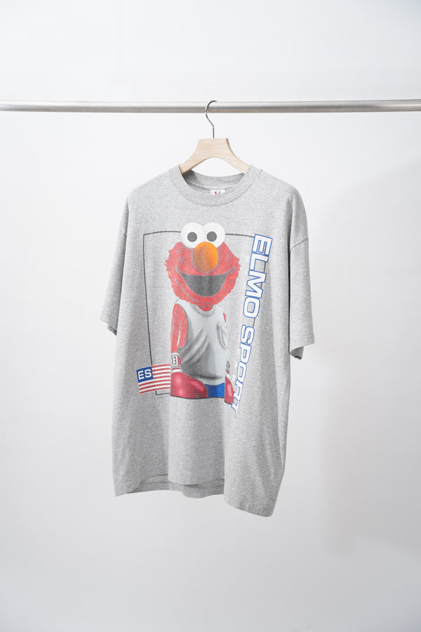 90's "SOF TEE" -"ELMO SPORT" Parody Design S/S Tee-