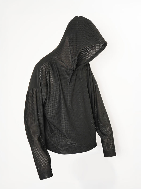 -JUSTIN- [Mesh pullover hoodie]