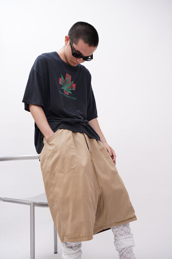 "Unknown" -"takes me pains away" Printed S/S Tee-