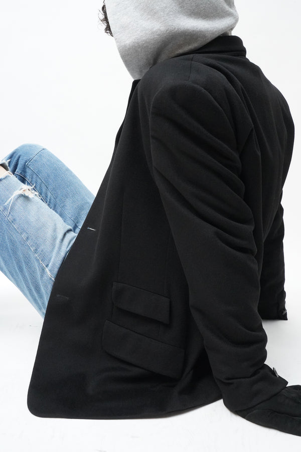 80's "GIANNI VERSACE" -3B Wool Jacket-