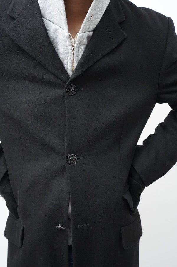 80's "GIANNI VERSACE" -3B Wool Jacket-