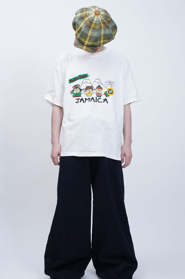 "FRIENDLY T'S" -"Rasta Park" Print S/S Tee-