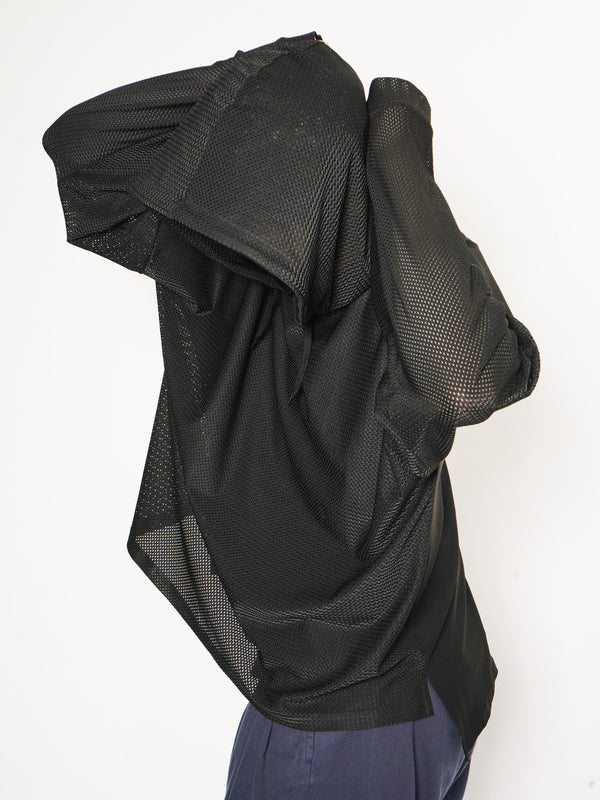 -JUSTIN- [Mesh pullover hoodie]