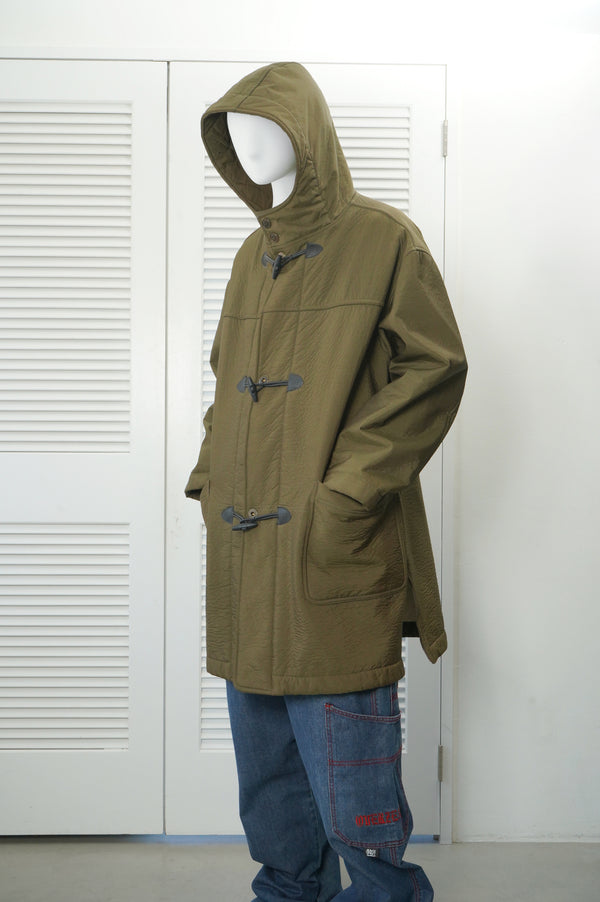 "GIANFRANCO FERRE" -Nylon/Boa Duffle Coat-