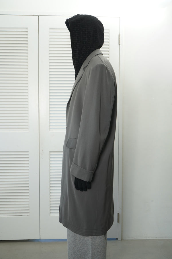 60's "UNKNOWN" -Whip Cord Chester Coat-