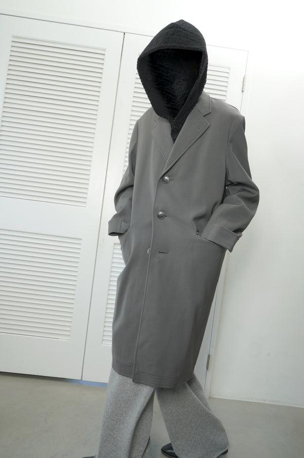 60's "UNKNOWN" -Whip Cord Chester Coat-