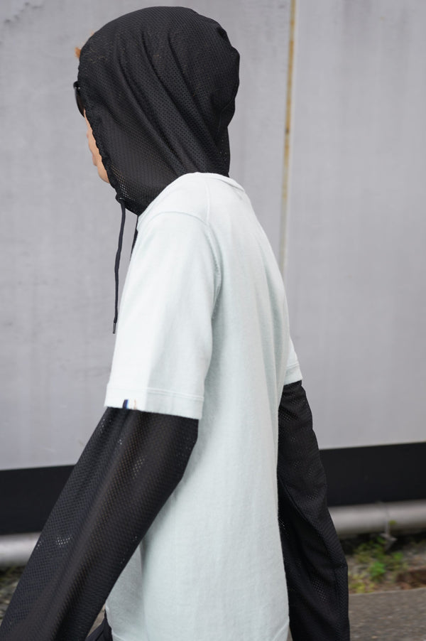 -JUSTIN- [Mesh pullover hoodie]