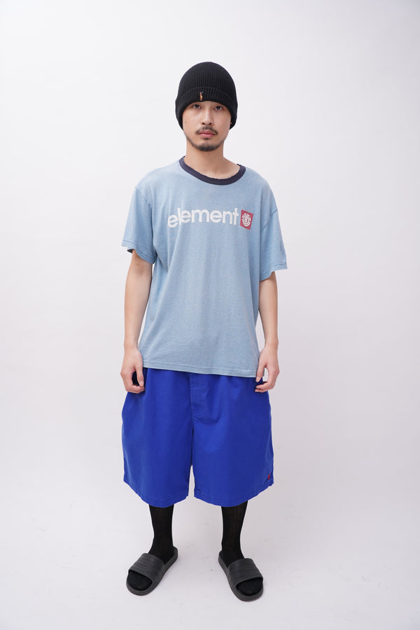 "element" -Logo Printed S/S Ringer Tee-