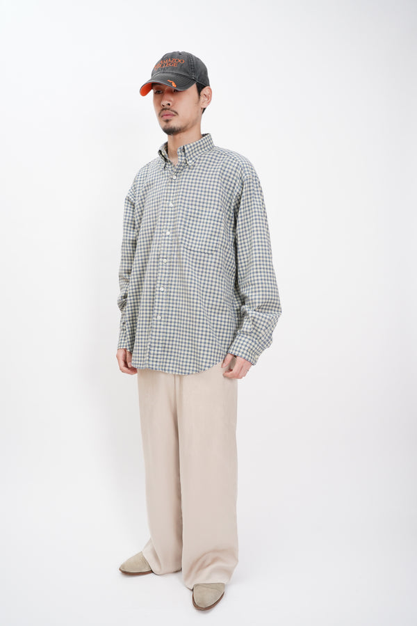 "AMERICAN OUTPOST" -Cotton Check B.D Shirt-