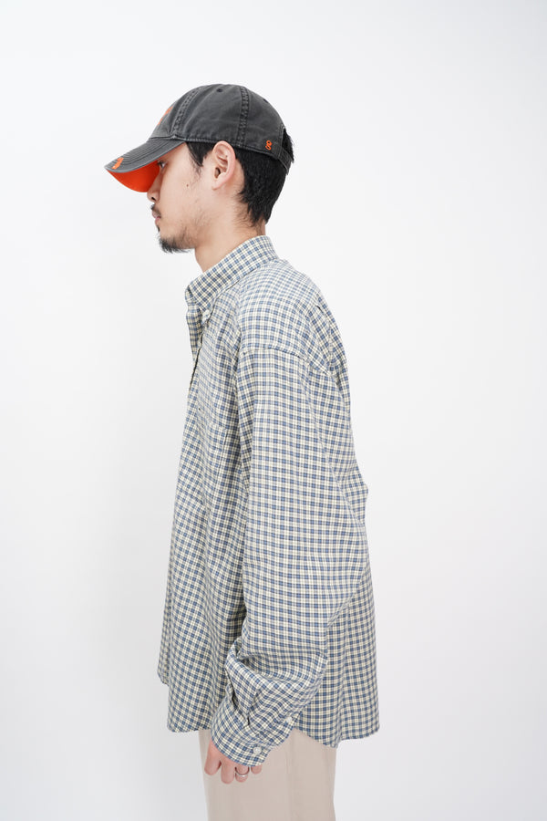 "AMERICAN OUTPOST" -Cotton Check B.D Shirt-