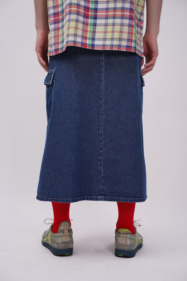 "FRITTS FRECKLES" -Denim Cargo Skirt-