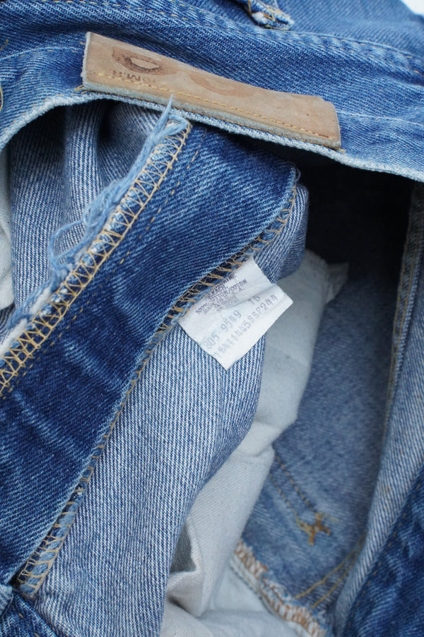 80's "Lee" -Straight Denim Pants-