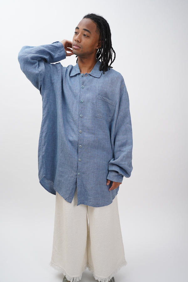 "FLAX" -Linen L/S Shirt