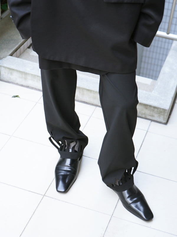 -Trimmed Pants-