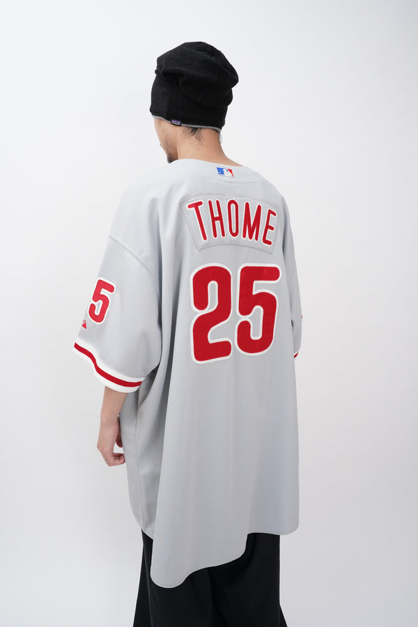 "Majestic" -Philadelphia Phillies "THOME 25" Jersey Baseball Shirt-