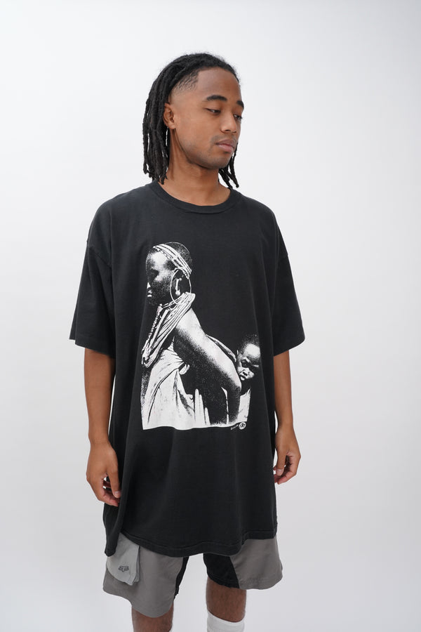 Wam's -"GTW gear" African Woman Printed Tee-