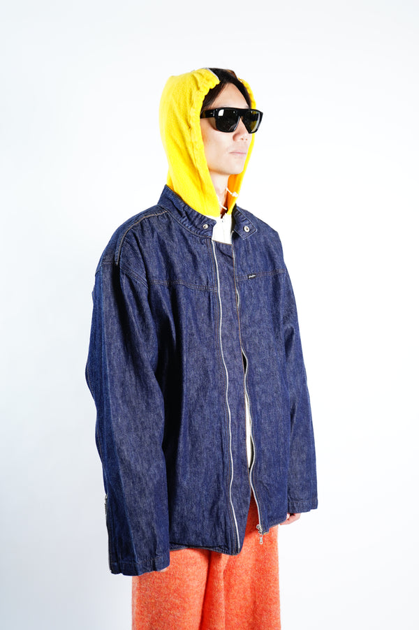 2000's "Sean John" -Stand Collar Denim Jacket-