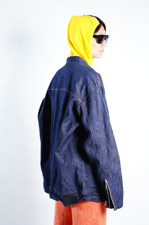2000's "Sean John" -Stand Collar Denim Jacket-