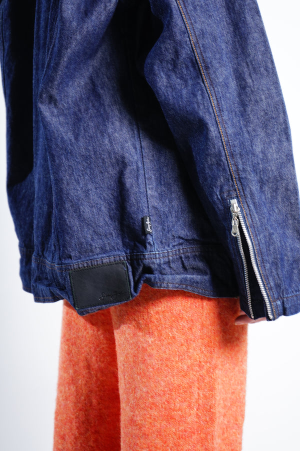 2000's "Sean John" -Stand Collar Denim Jacket-