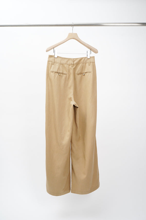 "UNKNOWN" -Two Tuck Baggy Pants-
