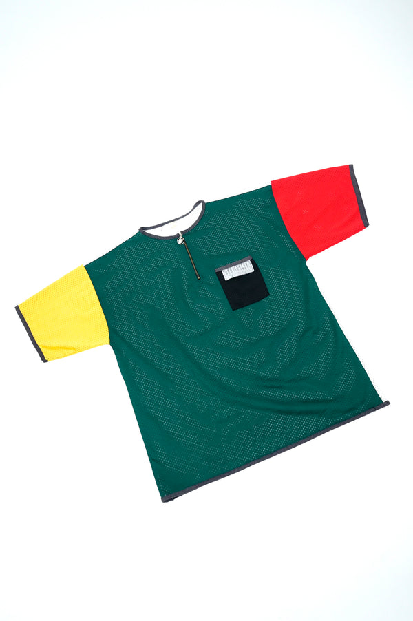 90's "UNKNOWN" -"BOB MARLEY" Mesh S/S Pullover-