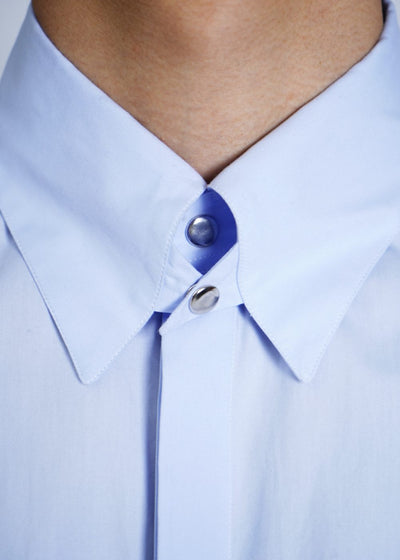Waters tab -Snap tab collar shirt-