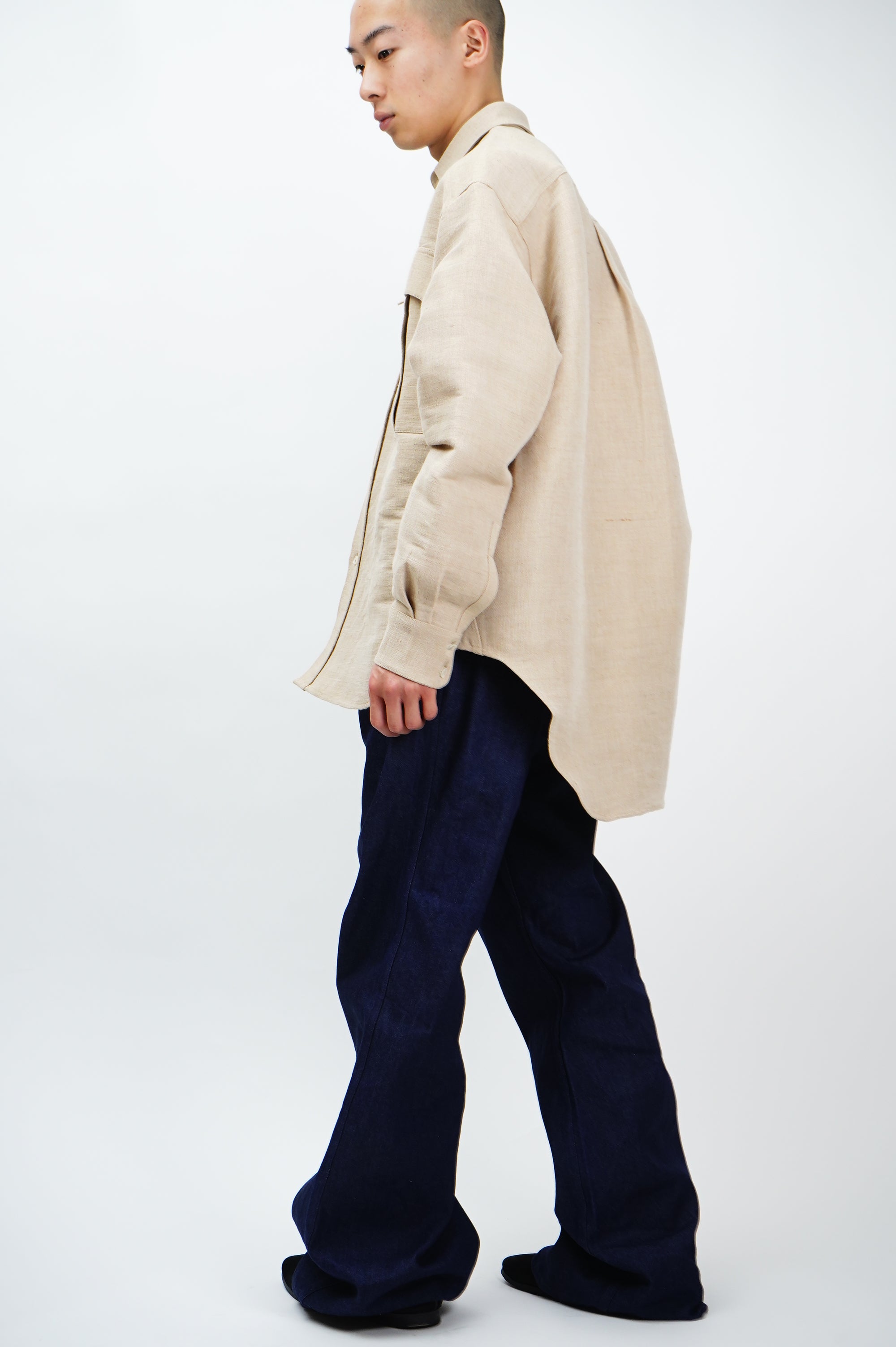 MANHOLE EDITION] -Jute Cotton Shirts- – MANHOLE ONLINE STORE