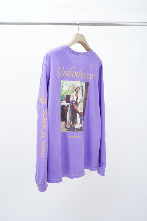 "BEYONCE" -"BLACK IS KING" Print L/S Tee-