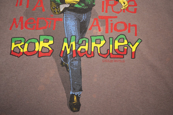 90's "DELTA" -"BOB MARLEY" Printed S/S Tee-