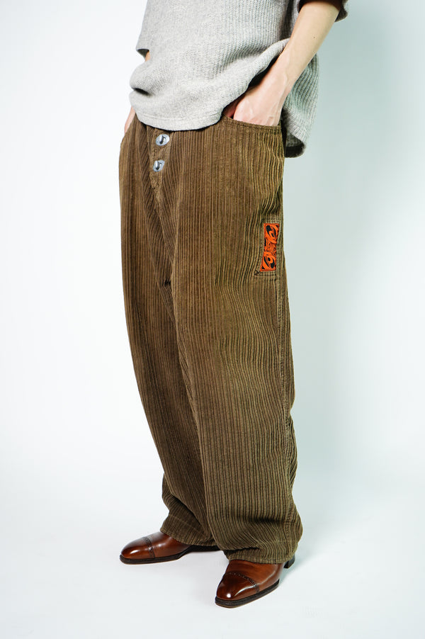 90's "PARASUCO" -Cords Wide Pants-