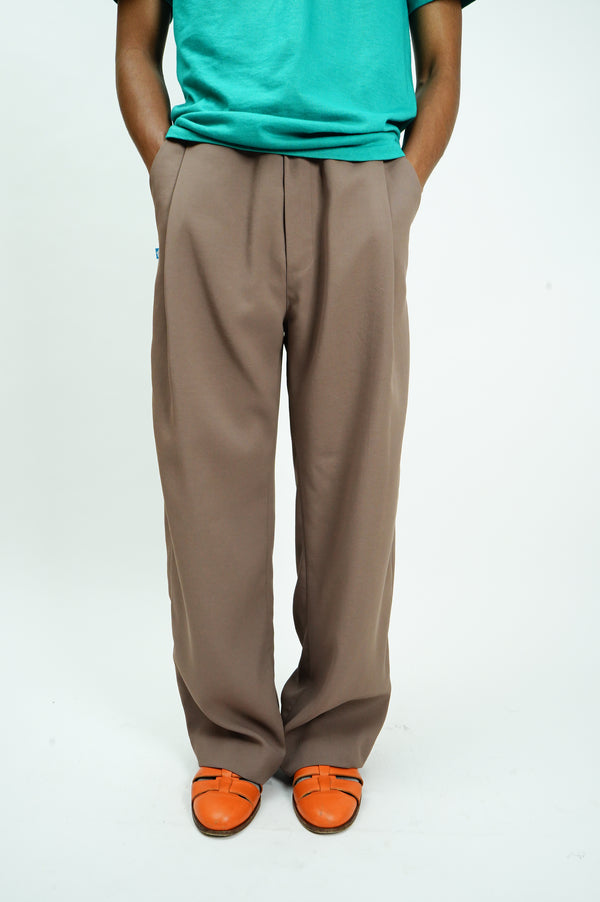 "VANDY THE PINK" -Polyester Wide Easy Pants-