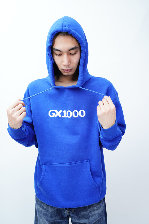 "GX1000" -Logo Printed Sweat Hoodie-