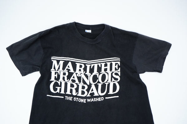 90's Bootleg "Marithé François Girbaud" -Logo Printed S/S Tee-