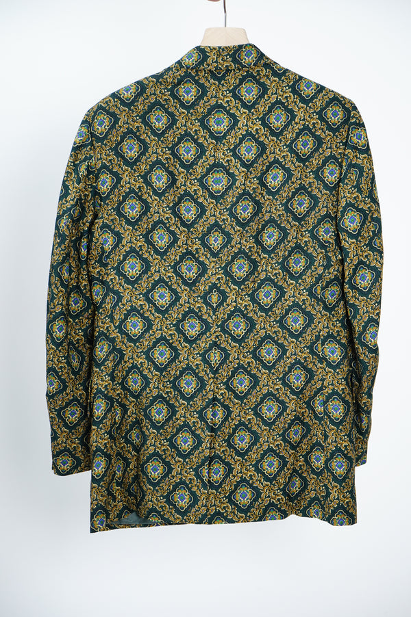 70's "ALLYN ST. GEORGE" -Paisley Pattern Polyester 2B Jacket-