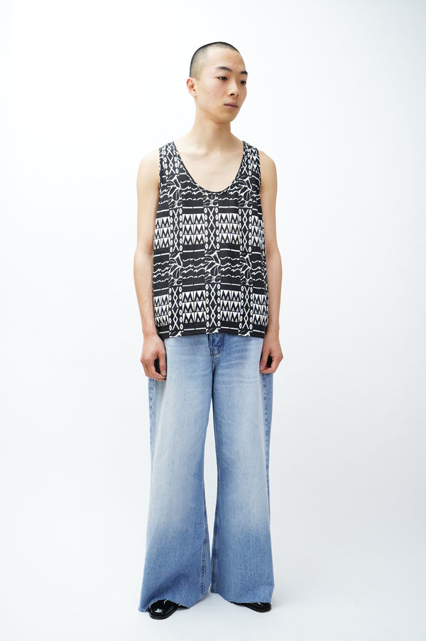 [MANHOLE EDITION] -Wide Fit Tank Top-