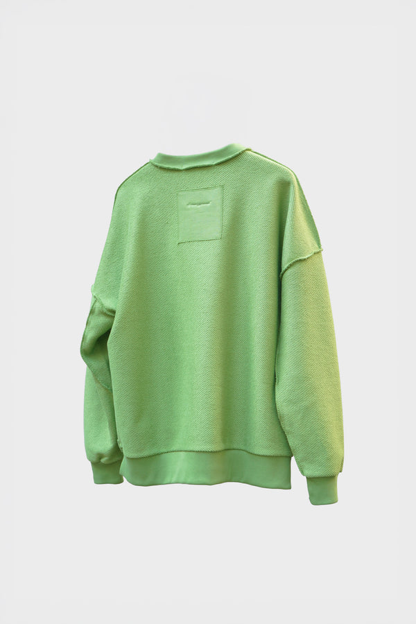 -THE MECHANIC JUMPER- [GRASS / CHARCOAL]