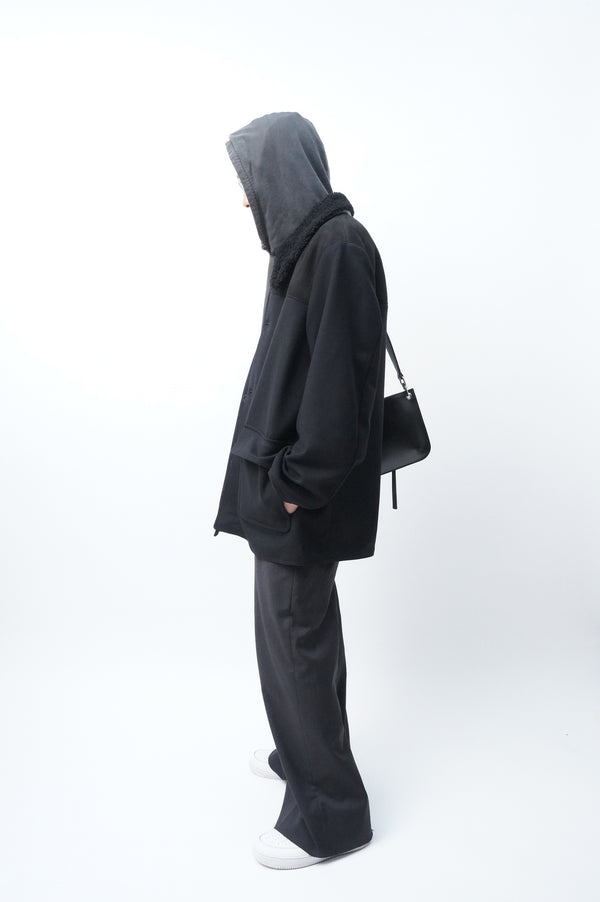 GREGORY -Mouton Collar Donkey Coat-