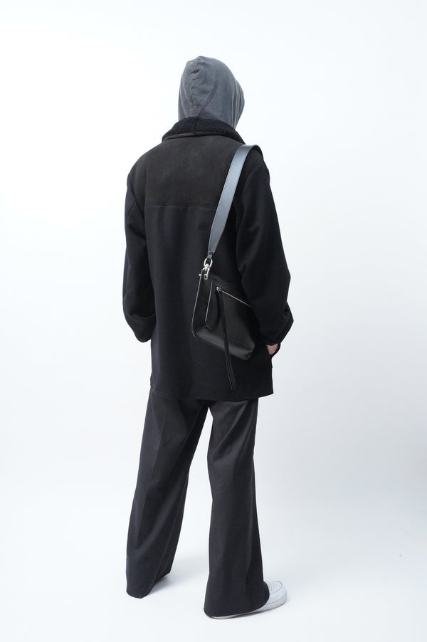 GREGORY -Mouton Collar Donkey Coat-