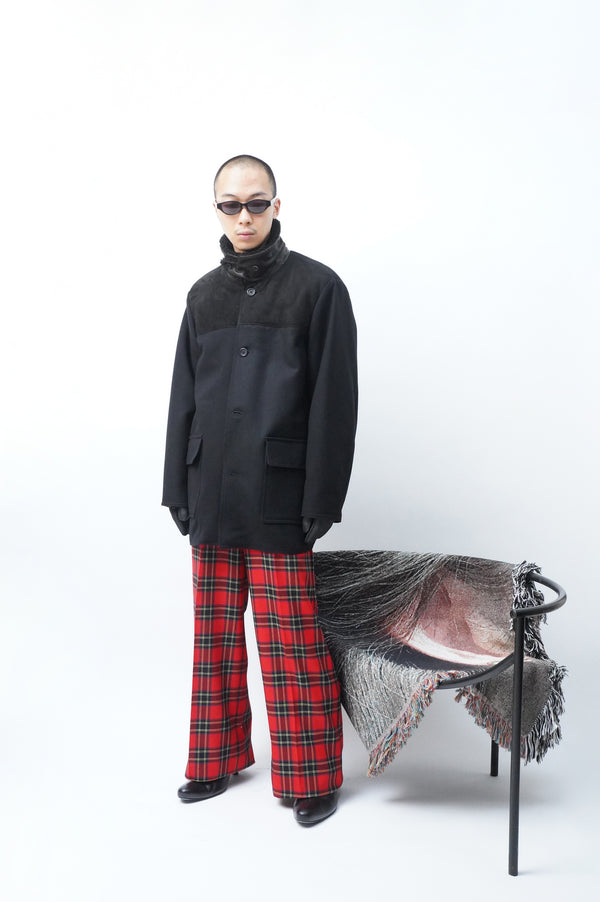 GREGORY -Mouton Collar Donkey Coat-