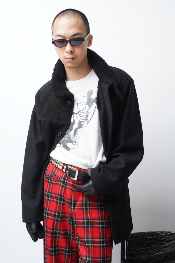 GREGORY -Mouton Collar Donkey Coat-