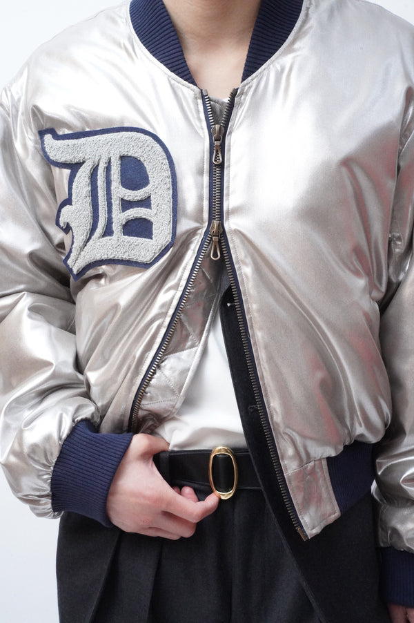 Dechamps - Silver Bomber Jacket -